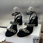 디올 여성 신발 힐 샌들 슬리퍼