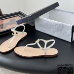 샤넬 힐 샌들 슬리퍼