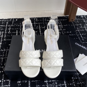 샤넬 힐 샌들 슬리퍼