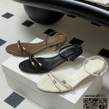 더로우 힐 샌들 슬리퍼