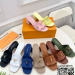 루이비통  힐 샌들 슬리퍼