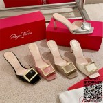 로저비비에  힐 샌들 슬리퍼