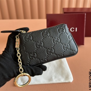 구찌 지갑 키지갑 GG 엠블럼 지퍼  815891