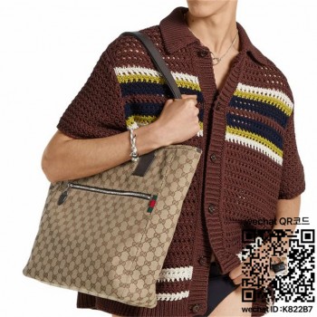 구찌 GG 캔버스 미디엄 토트백 834796