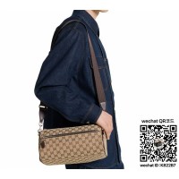구찌 GG 캔버스 스몰 보스턴백 834455