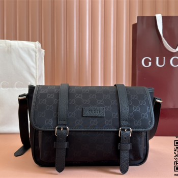 구찌 GG 마이크로시마 나일론 메신저백 510335