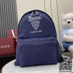 구찌 크레스트 프린트 백팩 821643