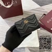 구찌 GG 마몽 반지갑 블랙 773427