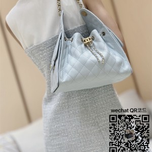 샤넬 25백 몰 캐비어 트위드  제니백 AS5293