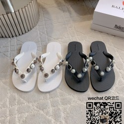 발렌시아가 힐 샌들 슬리퍼