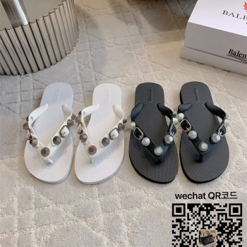 발렌시아가 힐 샌들 슬리퍼