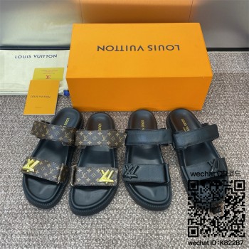 루이비통 힐 샌들 슬리퍼