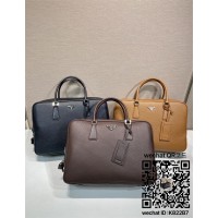 프라가 가죽 서류가방 브리프케이스  2VE027