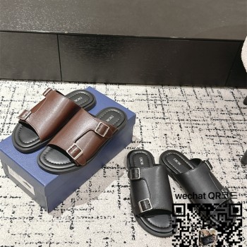 디올 샌들 슬리퍼