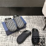 디올 샌들 슬리퍼