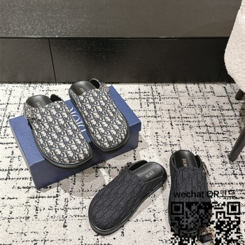 디올 샌들 슬리퍼