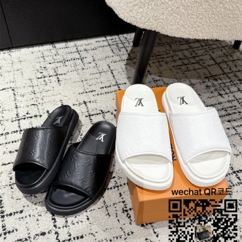 루이비통  힐 샌들 슬리퍼