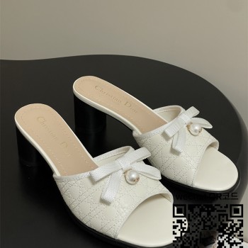 디올 힐 샌들 슬리퍼