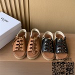 셀린느 힐 샌들 슬리퍼