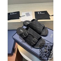 디올 슬리퍼 샌들