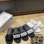 디올 힐 샌들 슬리퍼