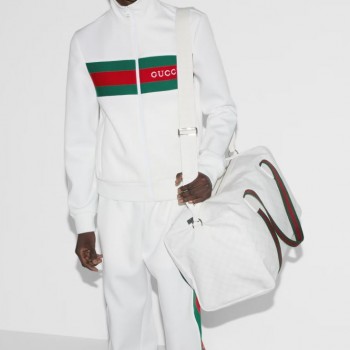 구찌 웹(Web) 디테일 미디엄 더플백 799871