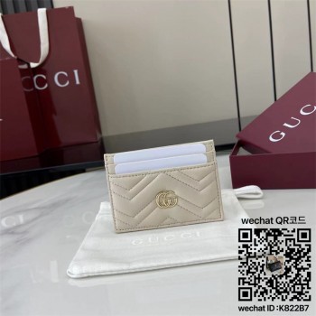 구찌 GUCCI GG 마몽 카드 케이스 443127