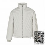 루이비통 25SS 부츠 라인 자수 솜패딩 지퍼 아우터 남여공용