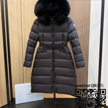 몽클레어 롱패딩 90%거위털