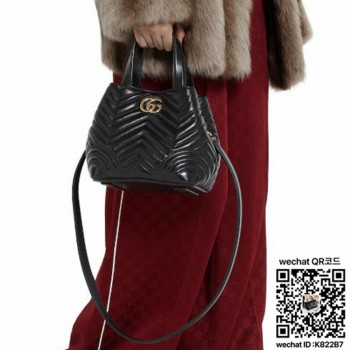 구찌 GG 마몽 스몰 토트백 847386