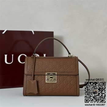 구찌 패들락 미디엄 탑 핸들백 838992