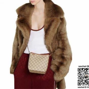 구찌 GG 엠블럼 나노 버킷백 847090