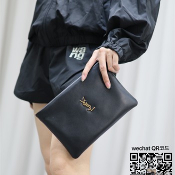 생로랑 칼립소 패디드 클러치 765025 23cm