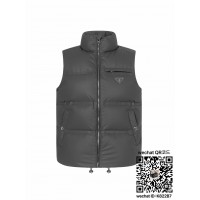 프라다 남여공용 패딩 조끼