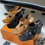 에르메스 힐 샌들 슬리퍼