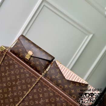 루이 비통 지갑 키리가미 오거나이저 온 체인 M15150