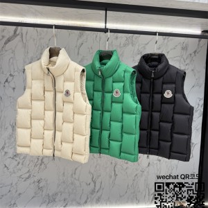 몽클레어 패딩 조끼 남여공용 90%거위털