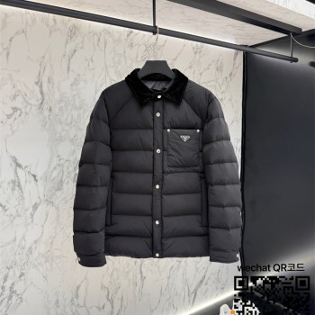 프라다 패딩 남성용 90% 오리털