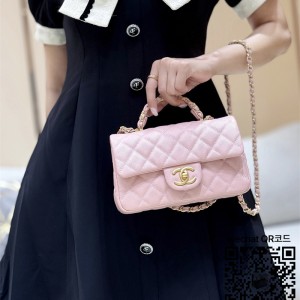 샤넬 CHANEL CF 뉴미니 탑핸들백 AS5701