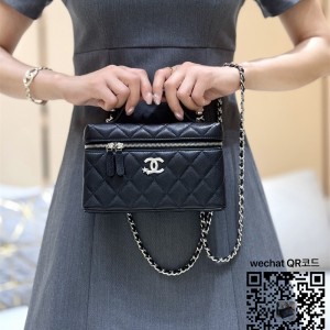 샤넬 CHANEL 25B 체인 코스메틱 케이스 AP4854