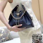 샤넬 25백 스몰 캐비어 트위드 제니백 AS5293