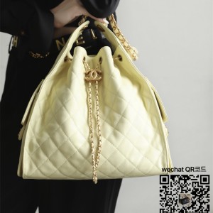 샤넬 25백 몰 캐비어 트위드 제니백 라지 25백AS5311