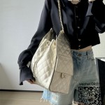 샤넬 25백 몰 캐비어 트위드 제니백 라지 25백AS5311