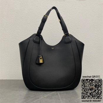 셀린느 여성 메오 소프트 레더 토트백 119353