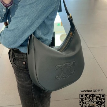 셀린느 엘로이즈 숄더 호보 백 카프스킨 탄 114713