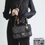 샤넬 CHANEL 핸들 장식의 플랩 백