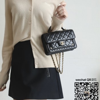 샤넬 CHANEL 핸들 장식의 플랩 백