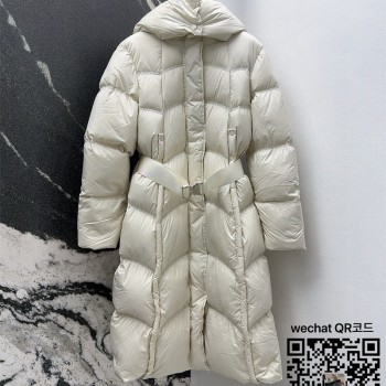 버버리 롱 패딩 여성용 오리털90%