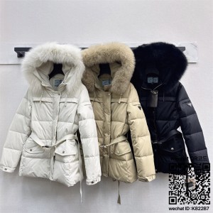 프라다 패딩 여성용 거위털90%