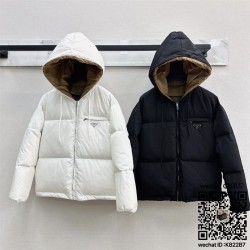 프라다 패딩 여성용 거위털90%